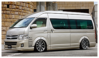SUFFOLK [FACE1] TOYOTA HIACE SUPERAL WIDE HIGHROOF M/C後 (200系 2WD)  
