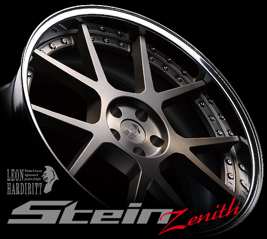 3ピースアルミホイール　レオンハルト　ジーニス シュタイン　LEONHARDIRITT Zenith Steinのトップ