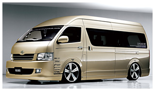 OAKS TOYOTA HIACE SUPERLONG WIDE HIGHROOF (200系 2WD) 